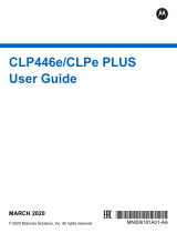Motorola CLPe PLUS Kullanım kılavuzu