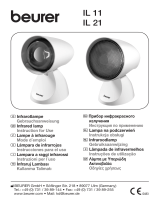 Beurer infrarouge (100W) IL 21 El kitabı