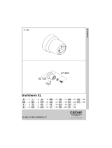 GROHE Grohtherm XL Kullanım kılavuzu