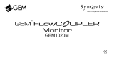 GEM FlowCOUPLER GEM1020M Kullanım kılavuzu