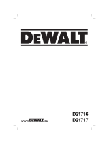 DeWalt D21716 T 2 El kitabı