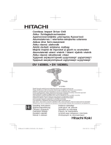 Hitachi DV14DBEL Kullanım kılavuzu