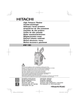 Hitachi AW 100 Kullanım kılavuzu