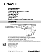 Hikoki DH50MB - 2" SDS Max Rotary Hammer Kullanım kılavuzu