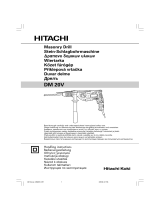 Hitachi DM 20V Handling Instructions Manual