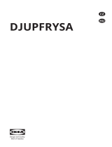 IKEA DJUPFRYSA Kullanım kılavuzu