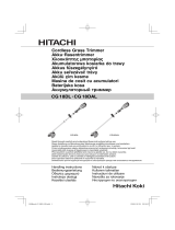 Hitachi CG18DAL Kullanım kılavuzu