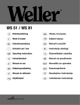 Weller WS 51 Kullanım kılavuzu
