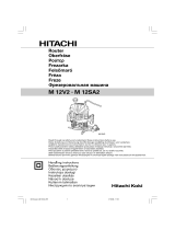 Hitachi M12SA2 Kullanım kılavuzu