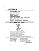 Hitachi WH 14DDL Kullanım kılavuzu