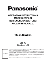 Panasonic TX24JSW354 Kullanma talimatları