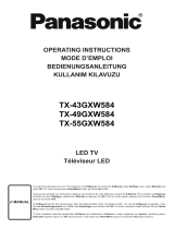 Panasonic TX49GXW584 Kullanma talimatları