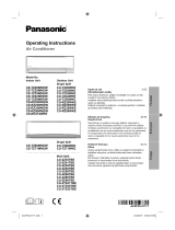 Panasonic CSMTZ16WKE Kullanma talimatları