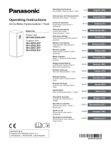 Panasonic WHADC0309J3E5 Kullanma talimatları