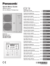 Panasonic WHMXC12J6E5 Kullanma talimatları