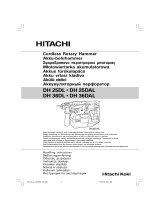 Hitachi DH 36DAL Kullanım kılavuzu