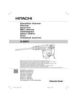 Hitachi H 25PV Handling Instructions Manual