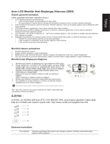 Acer X27 Hızlı başlangıç ​​Kılavuzu