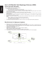 Acer X34 Hızlı başlangıç ​​Kılavuzu