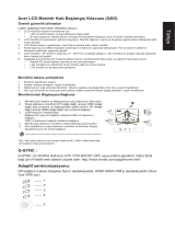 Acer XB273KS Hızlı başlangıç ​​Kılavuzu