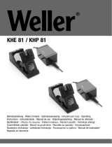 Weller KHE 81 Kullanım kılavuzu