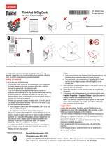 Lenovo ThinkPad WiGig Dock Hızlı başlangıç ​​Kılavuzu