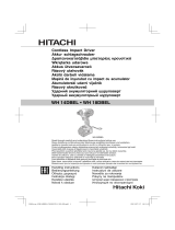 Hitachi WH 18DBEL Kullanım kılavuzu