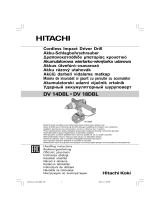 Hitachi DV 14DBL Kullanım kılavuzu
