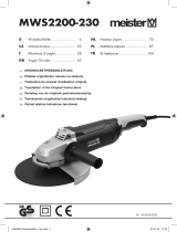 Meister MWS2230 Translation Of The Original Instructions
