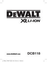 DeWalt DCB118-QW Kullanım kılavuzu