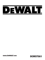 DeWalt DCMST561 Kullanım kılavuzu