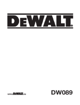 DeWalt DW089KTRI Kullanım kılavuzu