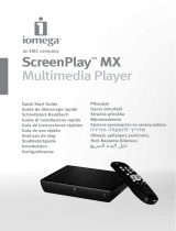 Iomega ScreenPlay MX El kitabı