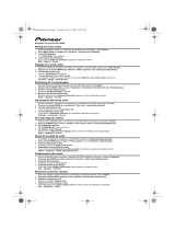 Pioneer AVIC-F500BT El kitabı