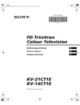 Sony KV-14CT1E El kitabı