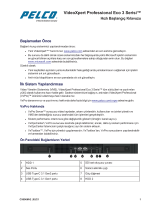 Pelco VideoXpert Professional Eco 3 Series™ Hızlı başlangıç ​​Kılavuzu