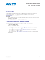 Pelco VideoXpert Workstation Hızlı başlangıç ​​Kılavuzu