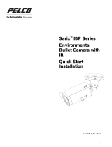 Pelco Sarix IBP Series Environmental Bullet Camera Hızlı başlangıç ​​Kılavuzu