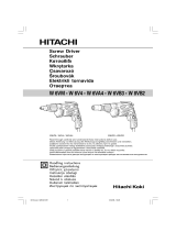 Hitachi W 8VB2 Kullanım kılavuzu