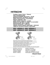 Hitachi WR 18DBAL2 Handling Instructions Manual