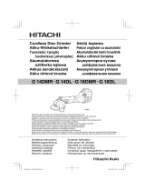 Hitachi G 18DMR Handling Instructions Manual