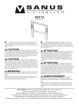 Sanus VisionMount VLT15 Kullanım kılavuzu