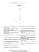 Sanus Visionmount FFSF1A Kullanım kılavuzu