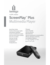 Iomega ScreenPlay Plus HD Media Player 500GB El kitabı