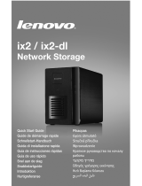 Lenovo Iomega ix2 Hızlı başlangıç ​​Kılavuzu