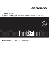 Lenovo ThinkStation E20 Kullanma Kılavuzu