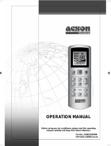 Acson R08019034086 Kullanma talimatları