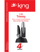 King P 069 Trimmy Kullanım kılavuzu