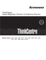 Lenovo ThinkCentre M58e Kullanma Kılavuzu