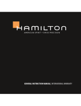 Hamilton MW028 Kullanım kılavuzu